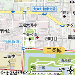 京都府京都市上京区主税町1234周辺の地図