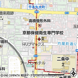 京都府京都市上京区主税町1208周辺の地図