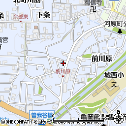 京都府亀岡市余部町榿又19-6周辺の地図