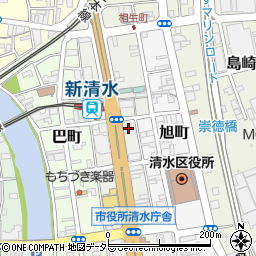 スルガ銀行清水高橋支店 ＡＴＭ周辺の地図