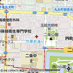 京都府京都市上京区主税町1037-2周辺の地図