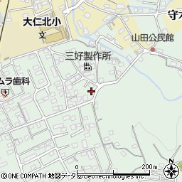 静岡県伊豆の国市田京732-3周辺の地図