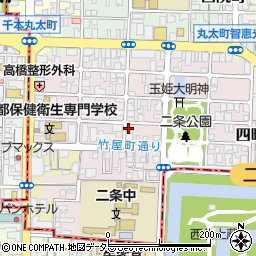 京都府京都市上京区主税町1037周辺の地図