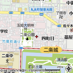 京都府京都市上京区主税町1233周辺の地図