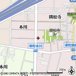 愛知県豊田市幸町隣松寺140周辺の地図