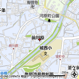 京都府亀岡市余部町前川原17-30周辺の地図