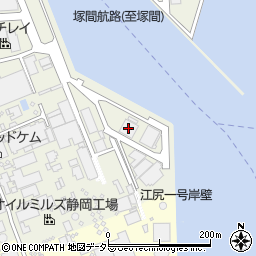 清水魚株式会社　島崎冷蔵庫周辺の地図