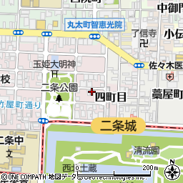 京都府京都市上京区主税町1230周辺の地図