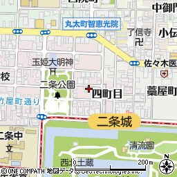 京都府京都市上京区主税町1230周辺の地図