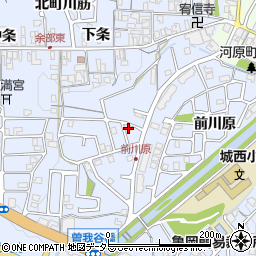 京都府亀岡市余部町榿又19-8周辺の地図
