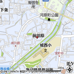 京都府亀岡市余部町前川原17-26周辺の地図