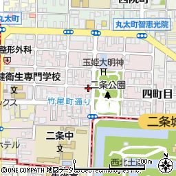 京都府京都市上京区主税町1031周辺の地図