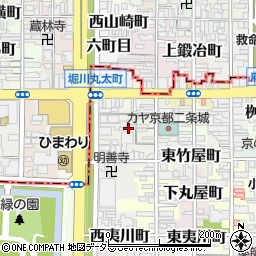京都府京都市中京区七町目2-5周辺の地図