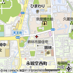京都遊技会館周辺の地図