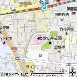 京都市右京ふれあい文化会館周辺の地図