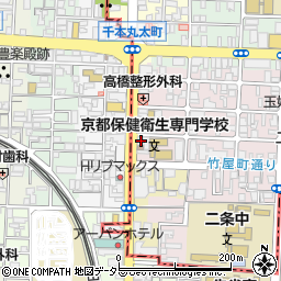 京都府京都市上京区主税町1206周辺の地図