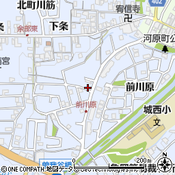 京都府亀岡市余部町榿又43-2周辺の地図