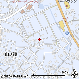 愛知県大府市横根町狐山41周辺の地図