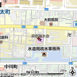 京都府京都市左京区東竹屋町周辺の地図