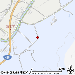 岡山県津山市油木下55周辺の地図