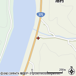 島根県邑智郡美郷町潮村278周辺の地図