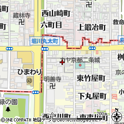 京都府京都市中京区七町目2周辺の地図