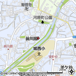 京都府亀岡市余部町前川原17-37周辺の地図