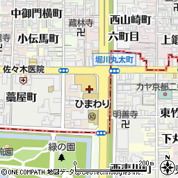 ＣＦＩＺ堀川丸太町店周辺の地図