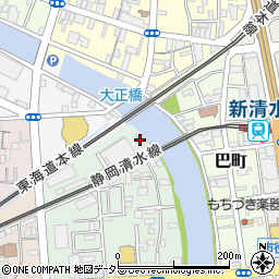 浜田親水公園周辺の地図