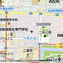 京都府京都市上京区主税町1019周辺の地図