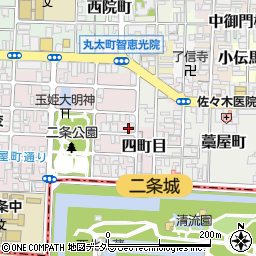 京都府京都市上京区主税町1225周辺の地図