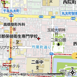 京都府京都市上京区主税町1104-3周辺の地図