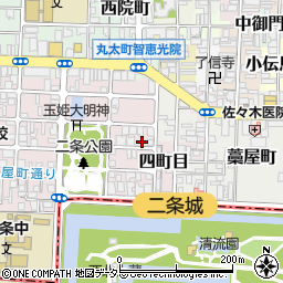 京都府京都市上京区主税町1224周辺の地図