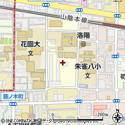 京都府京都市中京区西ノ京春日町周辺の地図