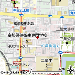 京都府京都市上京区主税町1095周辺の地図