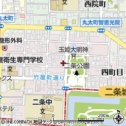 京都府京都市上京区主税町1027周辺の地図