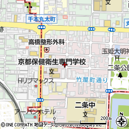 京都府京都市上京区主税町1201周辺の地図
