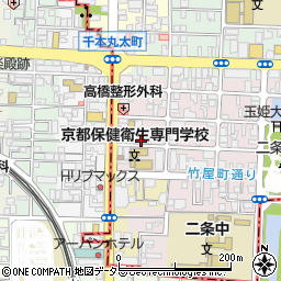 京都府京都市上京区主税町1196周辺の地図