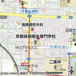 京都府京都市上京区主税町1197周辺の地図
