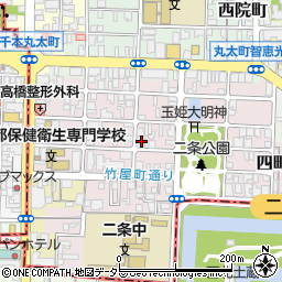 京都府京都市上京区主税町1017周辺の地図