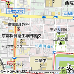 京都府京都市上京区主税町1101周辺の地図