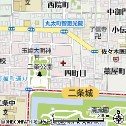 京都府京都市上京区主税町1223周辺の地図
