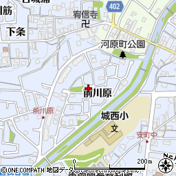 京都府亀岡市余部町前川原17-22周辺の地図