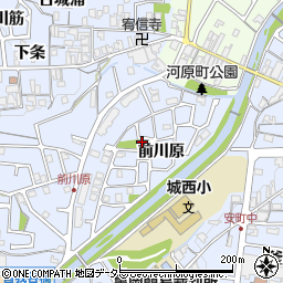 京都府亀岡市余部町前川原17-21周辺の地図