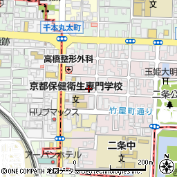 京都府京都市上京区主税町1199周辺の地図