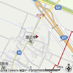 三重県三重郡菰野町吉澤83周辺の地図