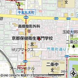 京都府京都市上京区主税町1202周辺の地図