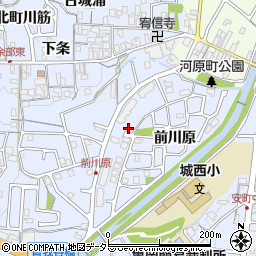 京都府亀岡市余部町前川原30-9周辺の地図
