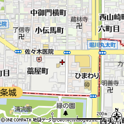 京都　聴覚障害児放課後等デイサービス周辺の地図