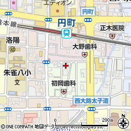 京都市消防職員待機宿舎西ノ京寮周辺の地図